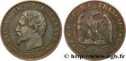 Cinq centimes Napoléon III, tête nue 1854 Bordeaux F.116/13