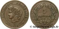 5 centimes Cérès 1875 Paris F.118/11