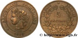 5 centimes Cérès 1876 Paris F.118/13