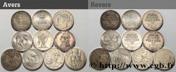 Lot de 10 pièces de 100 francs commémoratives - - F.-/