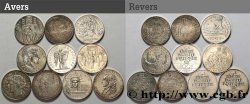 Lot de 10 pièces de 100 francs commémoratives - - F.-/