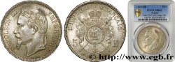 5 francs Napoléon III, tête laurée 1869 Strasbourg F.331/15