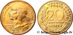20 centimes Marianne 1982 Pessac F.156/22