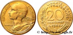 20 centimes Marianne 1984 Pessac F.156/24
