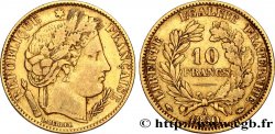 10 francs or Cérès, IIe République 1850 Paris F.504/2