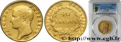 40 francs or Napoléon tête nue, Calendrier grégorien 1806 Turin F.538/4