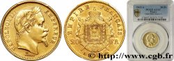 20 francs or Napoléon III, tête laurée, grand A 1862 Paris F.532/4