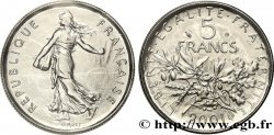 5 francs Semeuse, nickel 2001 Pessac F.341/37