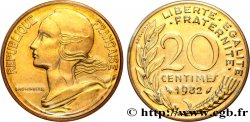 20 centimes Marianne 1982 Pessac F.156/22