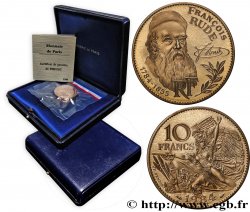 Piéfort Cu-Ni de 10 francs François Rude 1984  GEM.190 P1