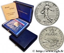 Piéfort Nickel de 1/2 franc Semeuse 1977 Pessac GEM.91 P1 ST 