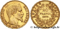 20 francs or Napoléon III, tête nue 1856 Paris F.531/9