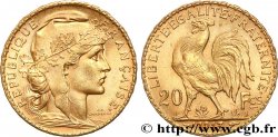 20 francs or Coq, Liberté Égalité Fraternité 1913 Paris F.535/7 VZ+ 