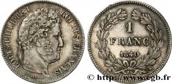 1 franc Louis-Philippe, couronne de chêne 1840 Rouen F.210/74
