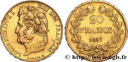 20 francs or Louis-Philippe, Domard 1837 Paris F.527/16