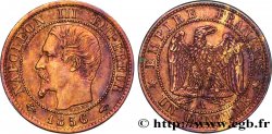 Un centime Napoléon III, tête nue 1856 Paris F.102/26