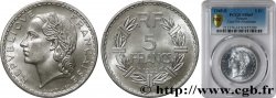 5 francs Lavrillier, aluminium 1945 Beaumont-Le-Roger F.339/4 FDC65 PCGS