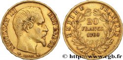 20 francs or Napoléon III, tête nue 1860 Paris F.531/18