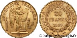 20 francs or Génie, Troisième République 1896 Paris F.533/20 AU55 