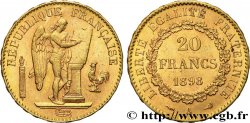 20 francs or Génie, Troisième République 1898 Paris F.533/23