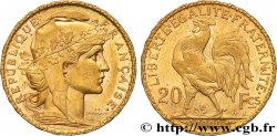 20 francs or Coq, Dieu protège la France 1904 Paris F.534/9 EBC 