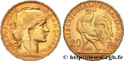 20 francs or Coq, Dieu protège la France 1904 Paris F.534/9