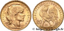 20 francs or Coq, Liberté Égalité Fraternité 1912 Paris F.535/6 MS 