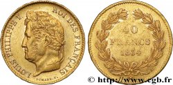 40 francs or Louis-Philippe 1834 Paris F.546/6