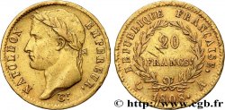 20 francs or Napoléon tête laurée, République française 1808 Paris F.515/2