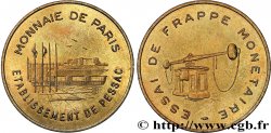 Essai de frappe de 100 francs Panthéon, avec différent, cupro-aluminium n.d. Pessac GEM.232 3 var.