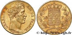 20 francs or Charles X 1825 Paris F.520/1 TTB53 