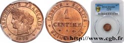 1 centime Cérès, ancre barrée 1879 Paris F.104/9
