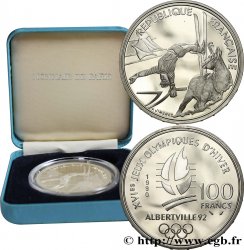 Belle Épreuve 100 francs - Ski acrobatique / Chamois 1990 Paris F5.1610 1