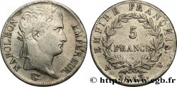 5 francs Napoléon Empereur, Empire français 1813 Lille F.307/75