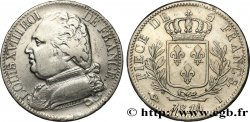 5 francs Louis XVIII, buste habillé 1814 Limoges F.308/6