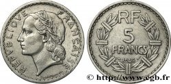 5 francs Lavrillier, aluminium 1948 Beaumont-Le-Roger F.339/15