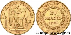 20 francs or Génie, Troisième République 1898 Paris F.533/23
