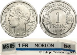 1 franc Morlon, légère 1945  F.221/6 FDC65 GENI