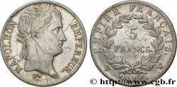 5 francs Napoléon Empereur, Empire français 1812 Lille F.307/57