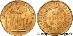 20 francs or Génie, Troisième République 1877 Paris F.533/5 VZ58 