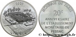 Module de 100 francs - 20e anniversaire de l’établissement monétaire de Pessac 1993 Paris GEM.243 1