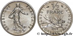 Piéfort Argent de 1/2 franc Semeuse 1971 Pessac GEM.91 P2