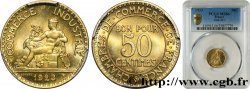 50 centimes Chambres de Commerce 1923 Paris F.191/5 ST66 PCGS