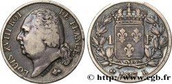 1 franc Louis XVIII 1817 Bordeaux F.206/13
