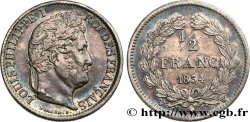 1/2 franc Louis-Philippe 1834 Lille F.182/52