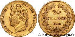 20 francs or Louis-Philippe, Domard 1840 Paris F.527/22 q.BB 