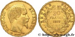 20 francs or Napoléon III, tête nue 1857 Paris F.531/12 VF 