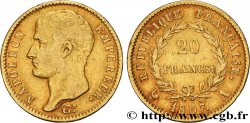 20 francs or Napoléon tête nue, type transitoire 1807 Paris F.514/1