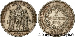 5 francs Hercule 1878 Bordeaux F.334/23