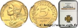 5 centimes Marianne 1967 Paris F.125/3